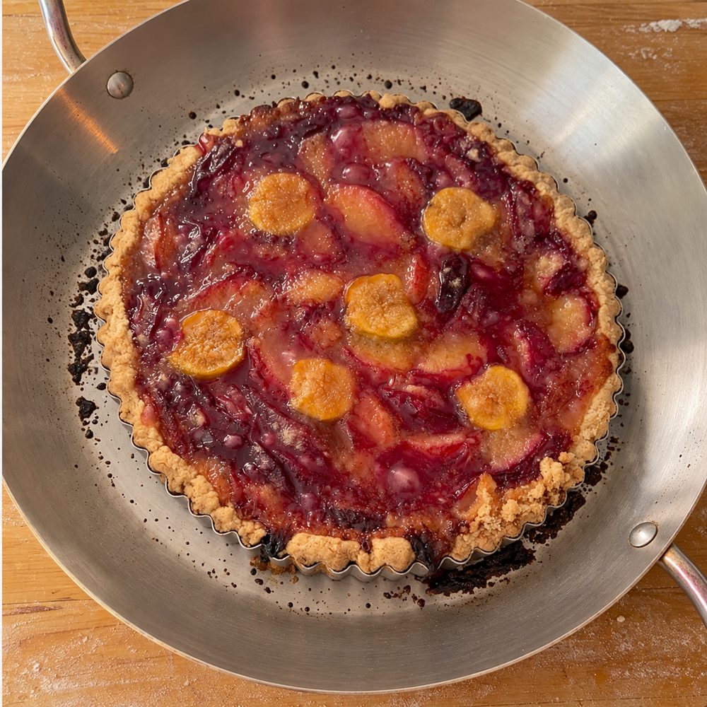 Fancy Peasant Plum Tarte