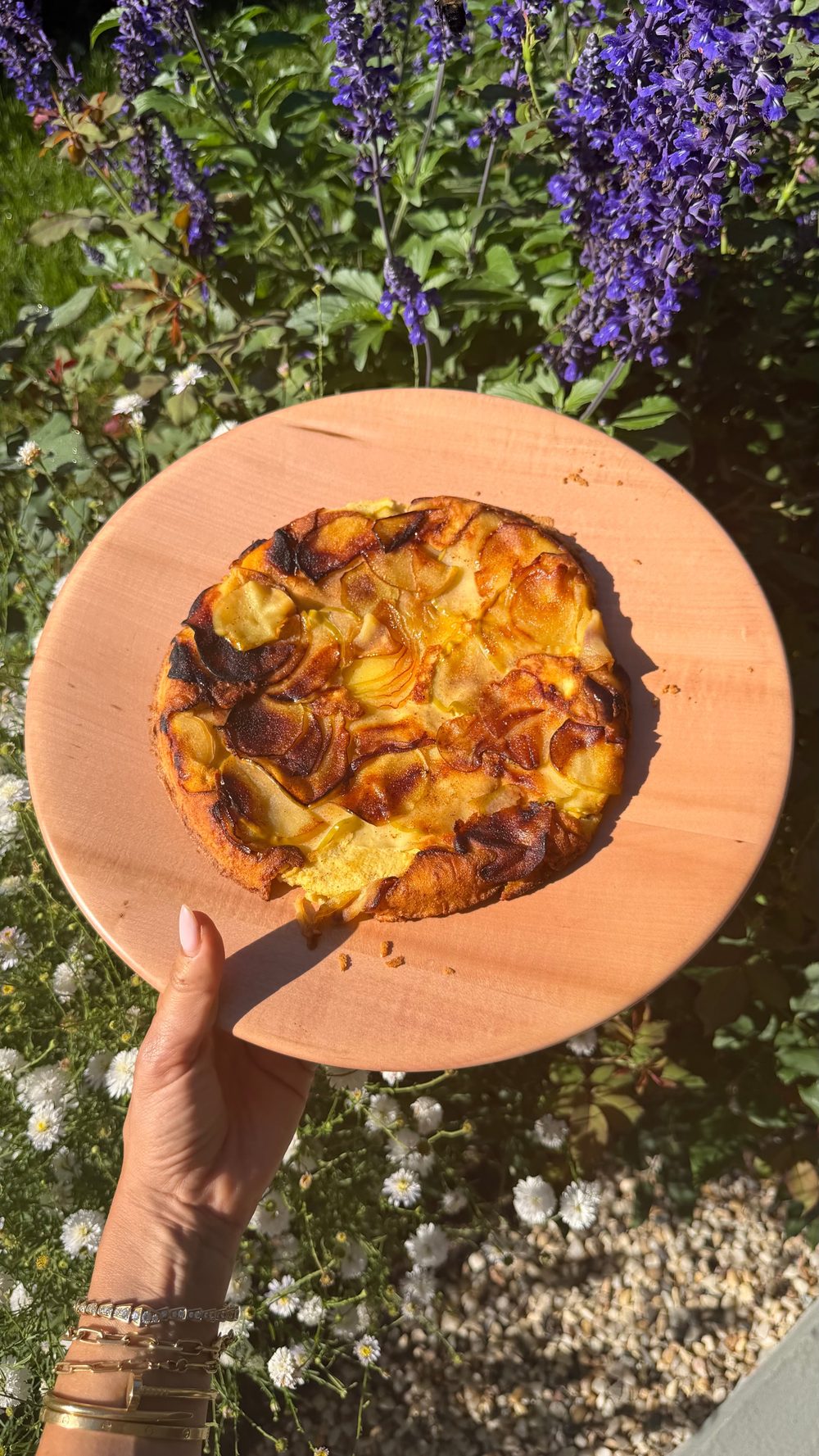 Fancy Peasant Honey Apple Pancake