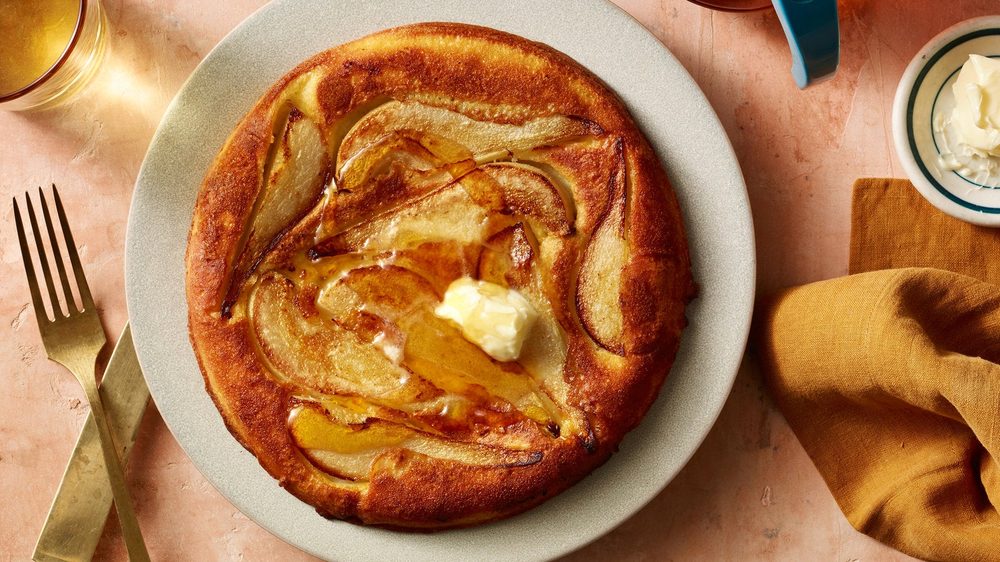 Cast-Iron Sourdough Pancakes