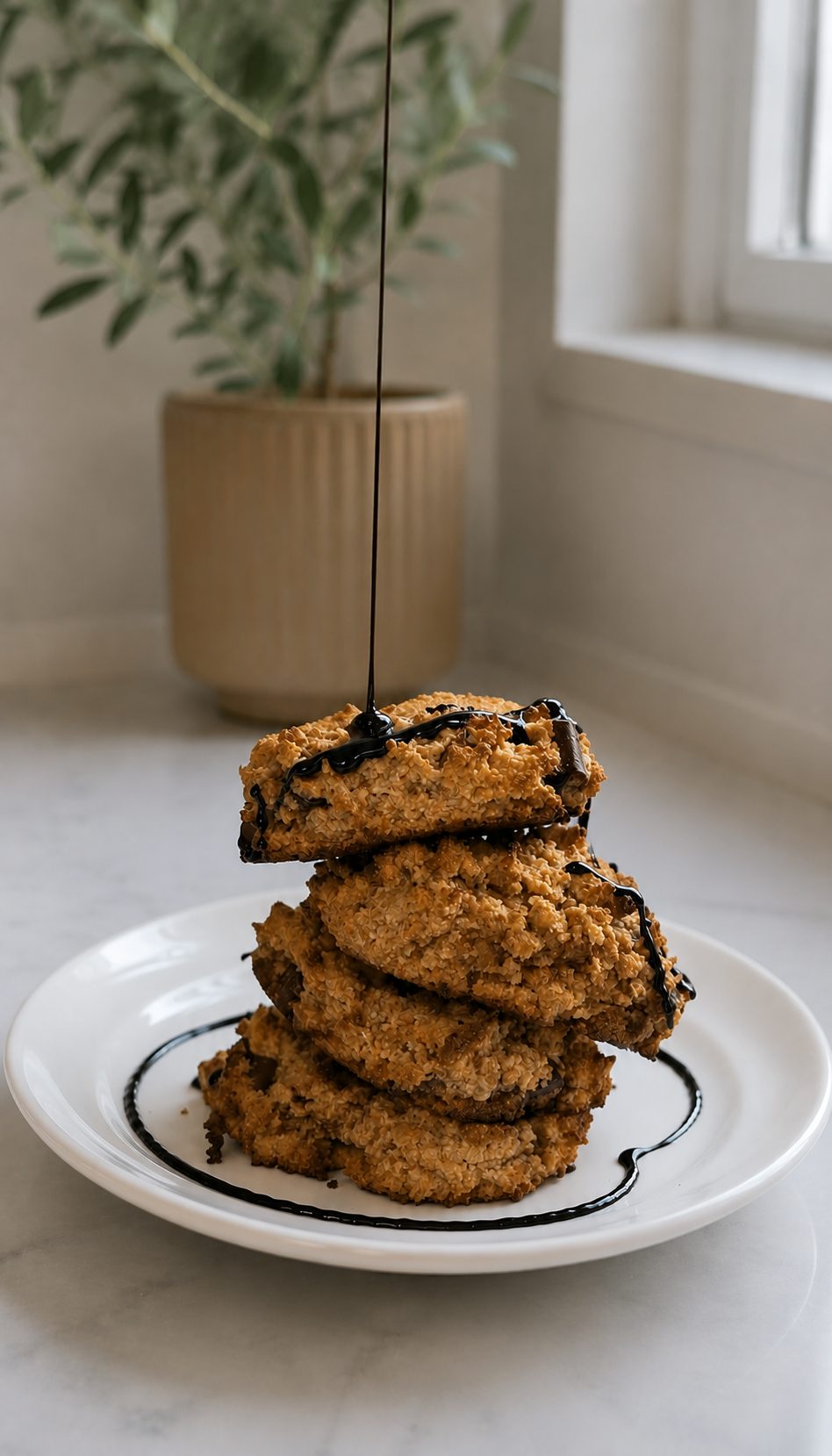 Sweet Potato Olive Oil Chocolate Chip Cookies